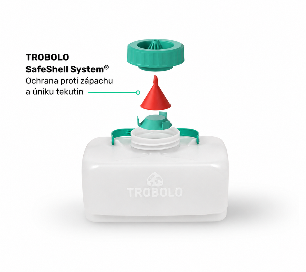 TROBOLO BilaBox exceptionally compact composting toilet, new model